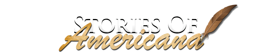 Big Stories (of) Americana (Saving Americana logo with quil)